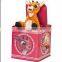 Music tin box promotion gift Jack in the box bear plush toy Shenzhen manufacture Umay-A0028