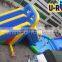 Summer Bright Color Inflatable Water Park Slide With Swimming Pool