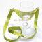 custom cheap wholesale silicone wine glass holder with lanyard