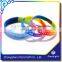China cheap new design personal custom mixed color silicone bracelets