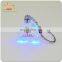 transparent led accessories keychain & led light up keychain & shining blinking rings