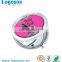 Promotional wholesale high quality pink epoxy sticker oem Hollywood pocket mirror