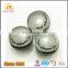Wholesale Custom Cloth Accessories Fashion Cute Metal Flower Buttons