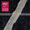 New fancy white ribbon beaded pearl sewing lace trim