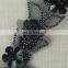 China manufacturer wholesale elegant 3D sequin flower embroidery lace