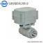 DN20 3/4'' Stainless Steel 2pieces Mini Motor Operated Ball Valve Without Manual And Indicator