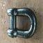 China anchor shackle/ kenter shackle/end shackle/joining shackle in stock with cert