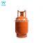 DOT TPED 11kg butane tank with burner valve good price high quality