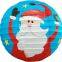 Christmas paper lantern Santa Claus pattern