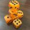 Custom D4,D6,D8,D10 kinds of plastic acrylic dice/game dice