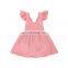 Pink Infant And Toddler Boutique Quality Kids Clothes Sleeveless Girl Dress