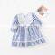 2020 Autumn toddler dress New Girl's Sweet Plaid Dress Korean Lace Vest Plaid 2-Piece Set kids dresses for girls