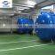 Industrial continuous vacuum lyophilizer