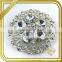 FB-041 Wholesale fancy crystal silver brooch pin for scarf