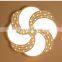 Factory hot sales romantic warm living room LED ceiling lamp lights bedroom modern simple restaurant lights