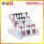 Countertop acrylic nail polish display stand, cosmetic display