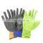 Soft Touch Nitrile Dipped Gloves with U3 Zebra