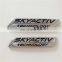 ABS Car Body Decoration SKYACTIV Chrome Number Letter Car Emblem Badge Sticker