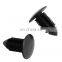 100Pcs Universal 11mm Hole Car Plastic Black Door Bumper Fender Rivet Push Clips Fasteners