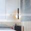 LED Ins Style Pendant Light Round Semicircular Chandelier Indoor Metal Decoration Pendant Lamp