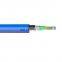 Hanxin Blue flame retardant PVC second sheath Outdoor fiber optic cables Multi Loose Tube Miner Optical Fiber Cable