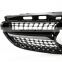 Factory Supply Other Auto Parts Bumper Grills, Black And Silver Front Upper Hood Grilles For W212 E200 E260 E300 2013-2015
