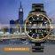 Luxury Skmei 1896 Arabic Islamic Stainless Steel Muslim Prayer Men Azan Watch With Qibla Direction