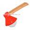 Household Latest Customized Kitchen Axe Utility Cutter Slicer Stainless Steel Pizza Knife