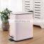 trending products 2021 new arrivals hotel foot pedal soft close square shape dust bin