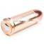 AUSO Universal Aluminum Auto Parts Brass Color Bullet Shape Manual Car Gear Knob Lever Gear Shifter Knob