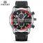 Megir 2104G Brands Quartz Watches for Mens Waterproof Clock Luxury Leather Wrist Watches Men
