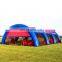 Hot Selling Pvc Inflatable Tent Tarpaulin Inflatable Paintball Netting Field Tent Paintball Arena Tent