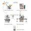 Full automatic powder tin can filling capping machine powder bottle packaging machine milk powder tin filling packing machine