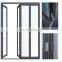 Aluminum casement door modern front design Tempered glass entrance doors residential