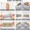 Corner Shower Caddy  Bathroom Shelf with 8 Pack Powerful Adhesive Hooks