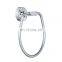 Wholesale Trend Household Products Diamond Shinny Bathroom Towel Wall Ring Holder Ring