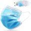 Biodegradable 3 folds disposable face mask for adult BFE 99% 50pcs/box