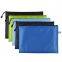 A4 Size Foldable Document Storage Bag Large Cheap Mesh Zipper Pouch For Travel/School/Office