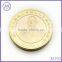 24k gold plating custom metal stamping coins made in shenzhen