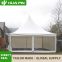 15x15ft Waterproof Garden Tent Outdoor Canopy Pagoda with Church Window Sidewalls