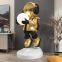 Astronaut Statue Creative Floor Lamp Great Gift Statue Ornaments Handcraft Resin Home Decor Sculpture Moom Lamp Astronaut