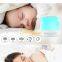 Smart wifi white noise sound machine with baby night light,34 soothing music built-in to help sleep and wake up in the morning