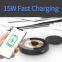 15W Transparent Magnetic Attachment Wireless Charger Safe Charging Smart Pairing Power Failure Protection