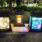 Colorful Waterproof Flickering Lanterns Rechargeable Solar Candle Lantern Solar Powered Waterproof Solar Powered Hanging Lantern
