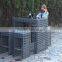 Low price outdoor plastic bar stool set outdoor rattan bar tables and chairs