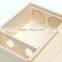 solid wood wine box double wine bottles packing gift box for sale                        
                                                                                Supplier's Choice