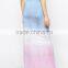 high waisr side split Maxi Skirt in Tie Dye
