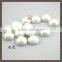 2015 new style Circular beauty chinese ceramic material flat back beads