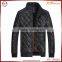 High quality casual motorcycle pu leather mens jacket