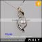 pearl pendant design for girl silver jewelry